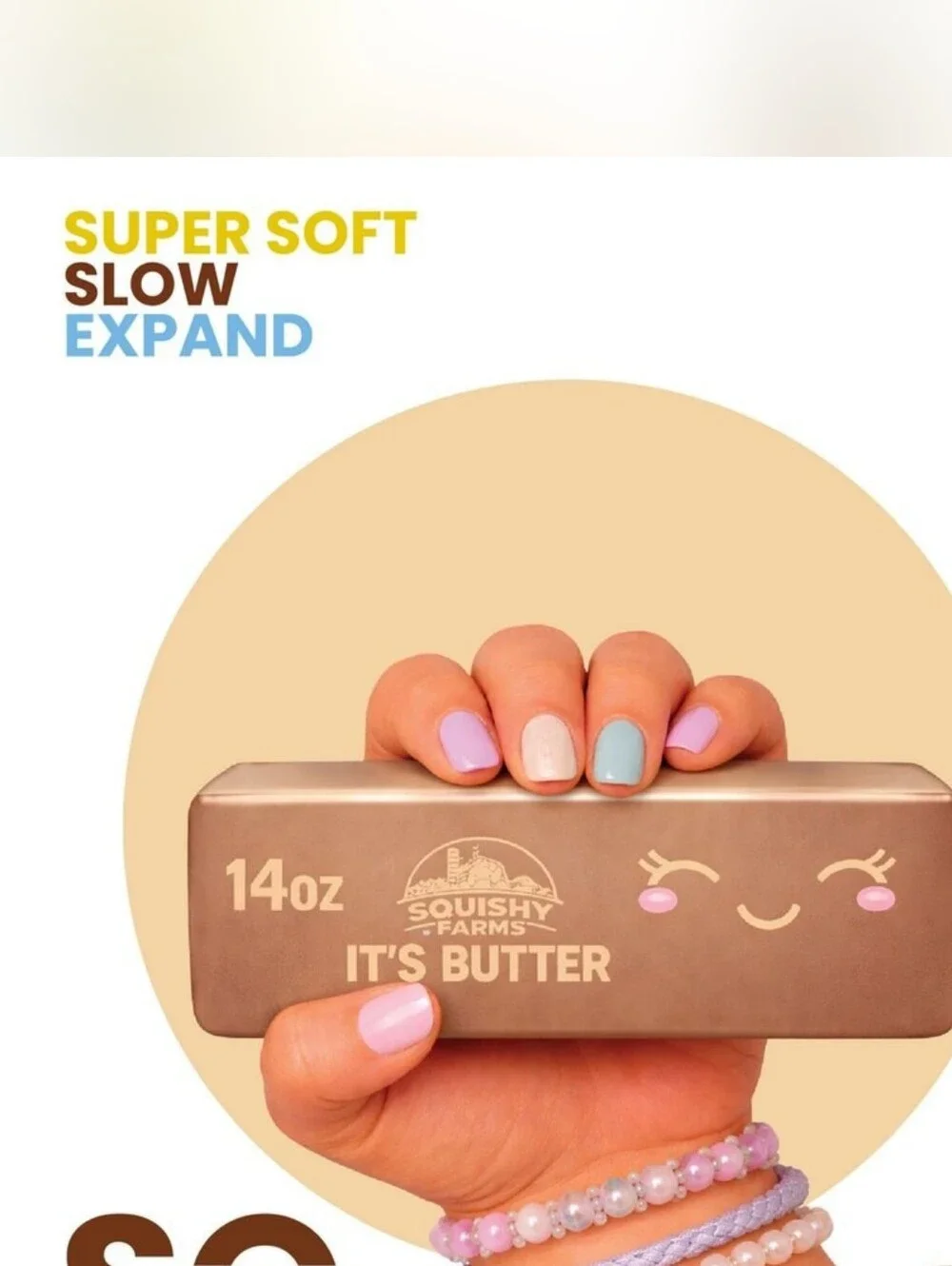 It's Butter Squishy Soft Rise Toy - S'more Butter